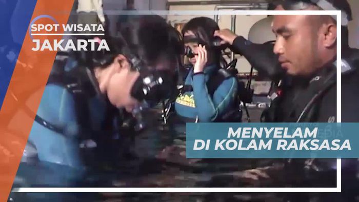 Menyelam di Kolam Raksasa Kawasan Wisata Jakarta