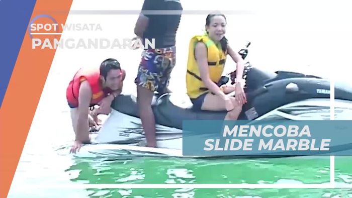 Slide Marble, Olahraga Air yang Seru dan Menantang, Pangandaran