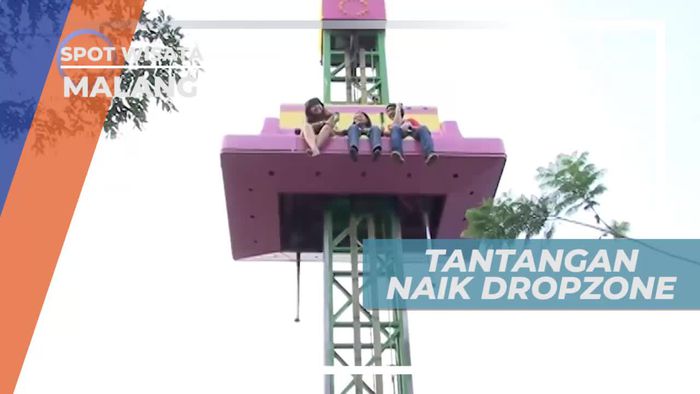 Dropzone, Wahana Memacu Adrenalin, Kota Malang