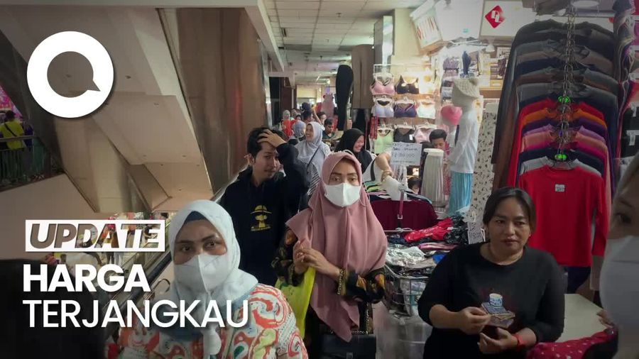 Alasan Pengunjung Borong Baju di Tanah Abang Jelang Ramadan