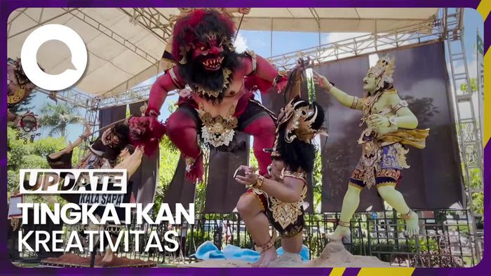 Keseruan 12 Finalis Ogoh-Ogoh Terbaik di Denpasar