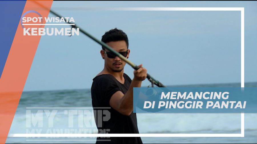 Sensasi Memancing Ikan di Tepi Pantai Lemburpurno, Kebumen