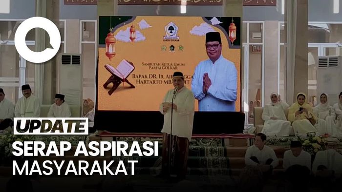 Airlangga Minta Kader Golkar Safari Ramadan Persiapan Pemilu 2024