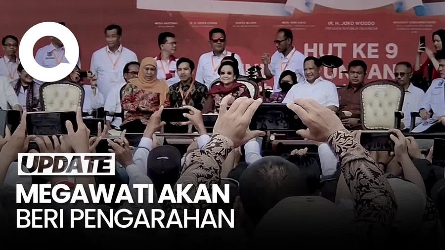 Megawati hingga Luhut Hadiri HUT Ke-9 UU Desa