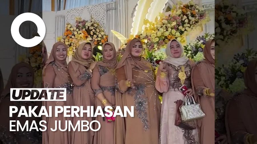 Melihat Emak-emak di Madura Bak Toko Emas Berjalan saat Kondangan