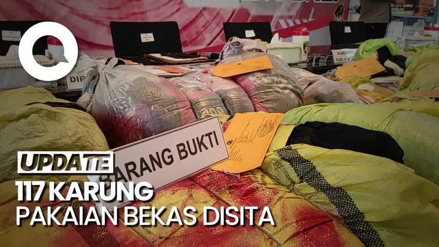 Polda Bali Gerebek Gudang Pakaian Bekas, 2 Pengepul Diringkus