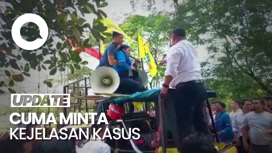 Demo Mahasiswa-Korban Penggelapan KSP Karya Bhakti di Batam Ricuh