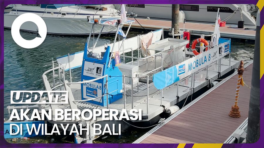 Mengenal Mobula 8, Kapal Pengendali Sampah dari Prancis
