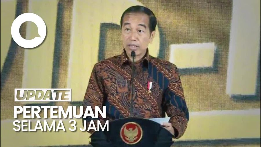 Jokowi Ungkap Isi Pertemuan Dengan Megawati di Istana: Tentang 2024