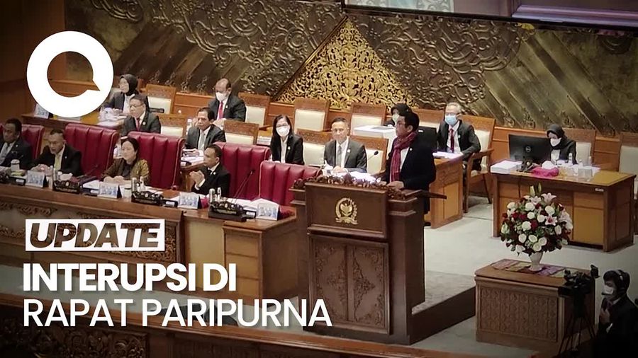 Momen Mikrofon Demokrat Mati saat Tolak Perppu Ciptaker Jadi UU