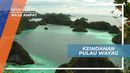 Pulau Wayang, Menikmati Indahnya Lukisan Alam yang Mempesona, Raja Ampat