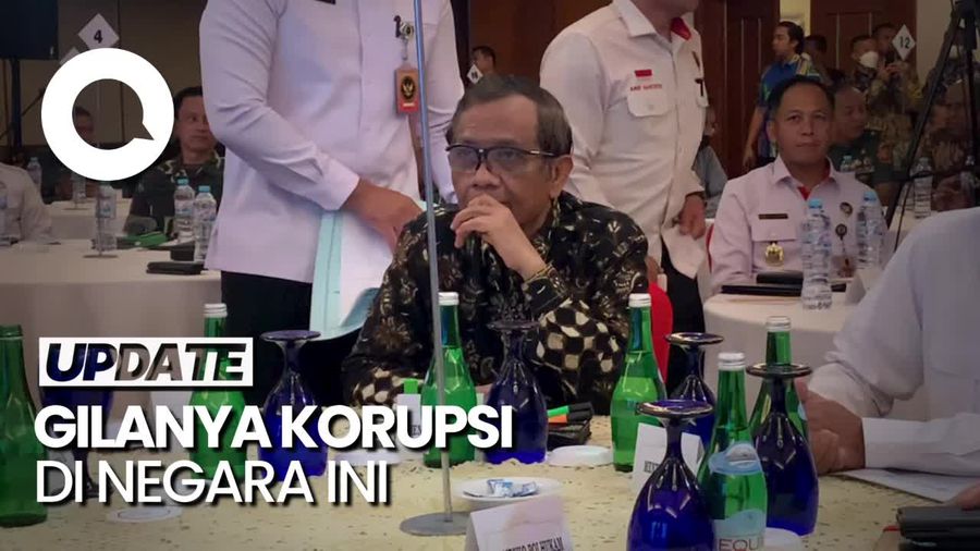 Mahfud Md: Sekarang Menoleh ke Mana Saja Ada Korupsi