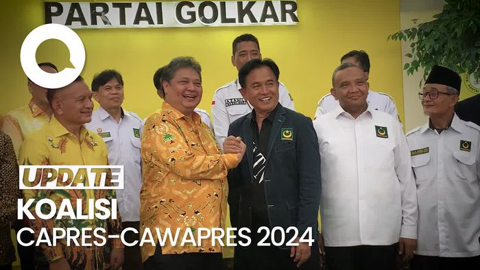 Sambangi DPP Golkar, Yusril Bahas Kemungkinan Koalisi