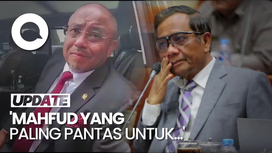 PKS soal Kans Mahfud Jadi Cawapres: Boleh Saja, Tinggal yang Pilih Siapa