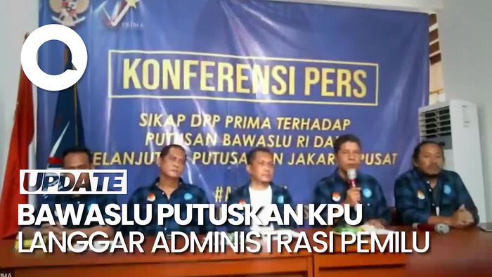 Partai Prima Respons Putusan Bawaslu: Buka Pemulihan Hak Politik