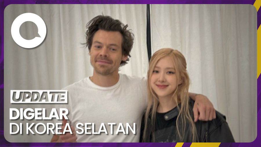 Selain Rose BLACKPINK, Sederet Artis Ini Juga Nonton Konser Harry Styles