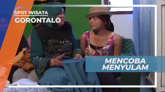 Serunya Belajar Menyulam Kain Khas Gorontalo