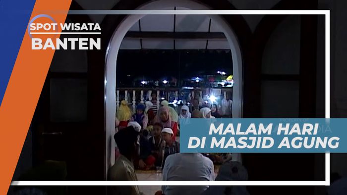 Pengajian dan Marhabanan, Kegiatan Rutin Malam hari di Masjid Agung Banten