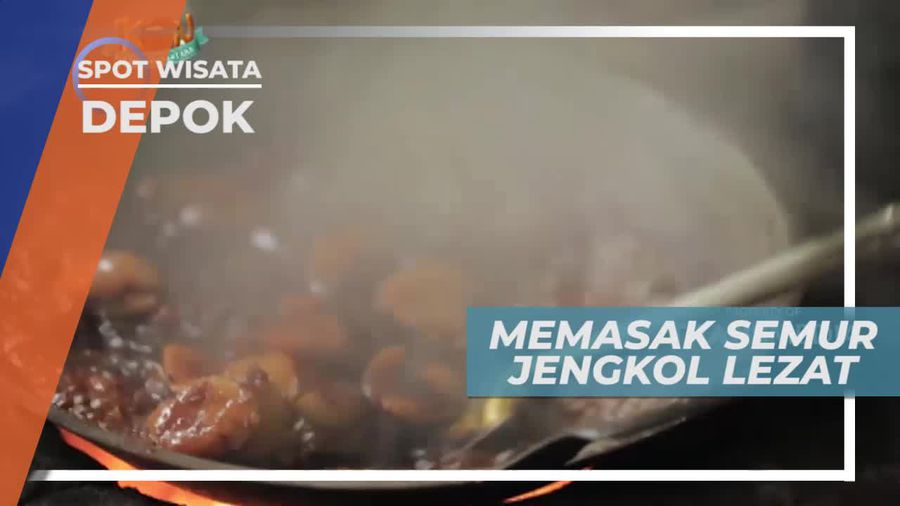 Memasak Semur Jengkol, Kuliner Tradisional Indonesia, Depok