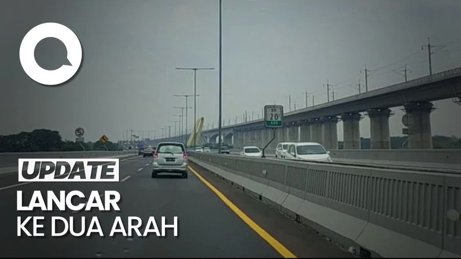 Tol Layang MBZ Arah Cikampek Lancar Saat Libur Nyepi