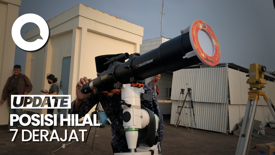 Melihat Pemantauan Hilal di Kanwil Kemenag DKI 