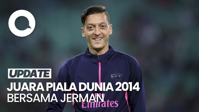 Jejak Karier Sepakbola Mesut Oezil yang Kini Pilih Pensiun