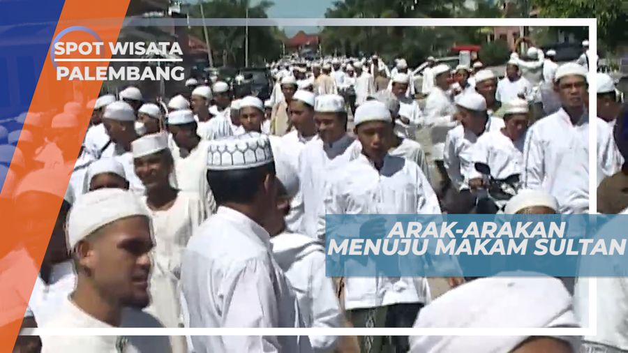 Ziarah Kubro, Arak-arakan Menuju Makam Tua Para Sultan Palembang
