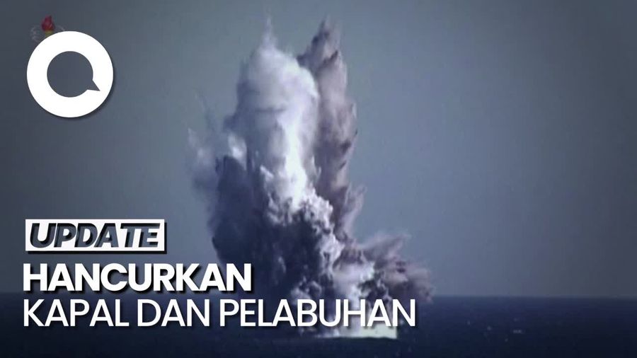 Korut Uji Serangan Drone Bawah Laut: Bisa Hasilkan Tsunami Radioaktif