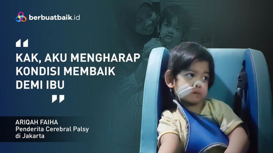 Nasib Pilu Ariqah, Bocah 4 Tahun Alami Lumpuh Otak dengan Orangtua Kerja Serabutan