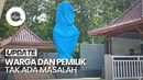Viral Ditutup Terpal, Begini Kondisi Patung Bunda Maria di Kulon Progo