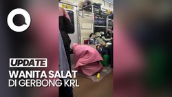Viral Penumpang Salat di KRL, KCI Sebut Setiap Stasiun Sediakan Musala