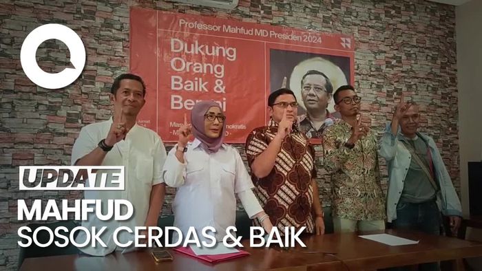 Kelompok Masyarakat LKPPI Dukung Mahfud Md Maju Jadi Capres 2024
