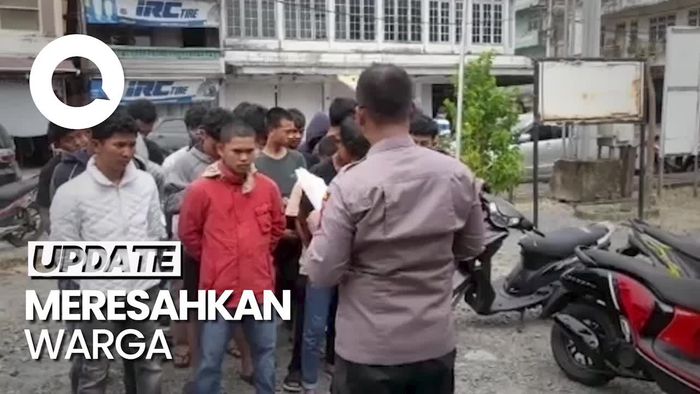 Polisi Amankan 20 Remaja yang Bikin Konten Perang Sarung di Jambi