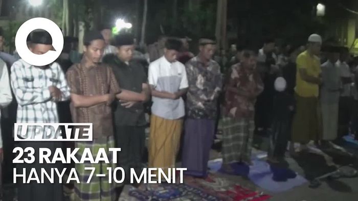 Magnet Tarawih Kilat Bagi Jemaah di Blitar