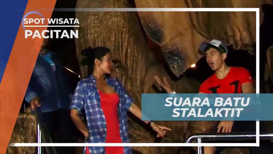 Mendengar Suara Batu Staklaktit di Goa Gong Pacitan