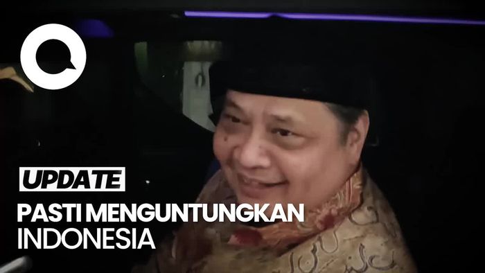 Airlangga soal Kemungkinan Koalisi Besar: Tunggu Tanggal Mainnya