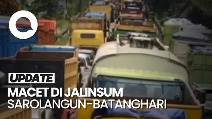 Penampakan Macet di Jambi, Aktivitas Batu Bara Dihentikan Lagi