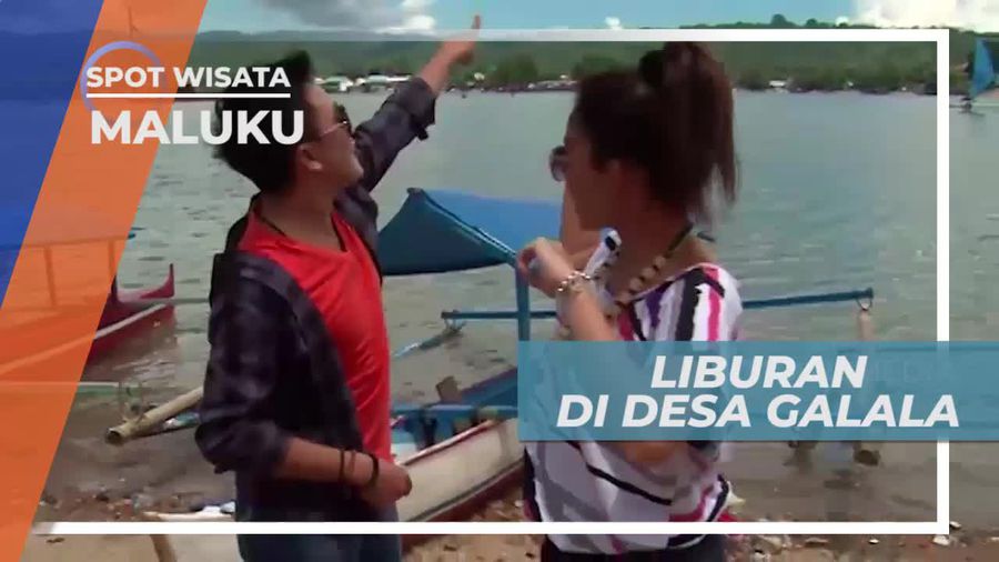 Berkunjung ke Galala Maluku, Desa Transportasi Perahu