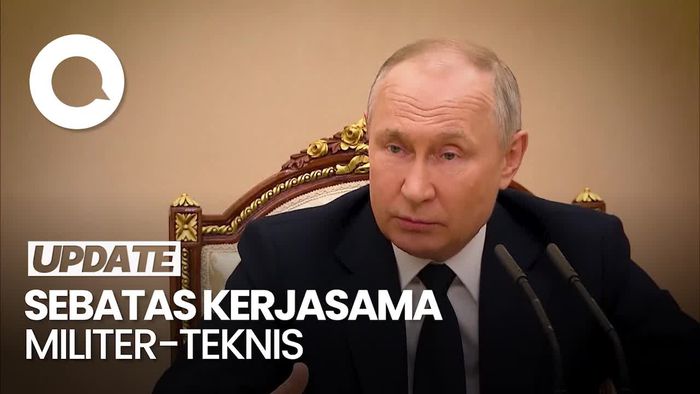 Putin Tegaskan Rusia Tak Bentuk Aliansi Militer dengan China