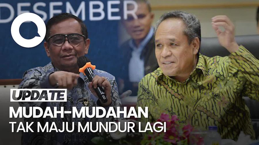 Mahfud Tantang soal Ikut Rapat Transaksi Rp 349 T Disambut Anggota DPR