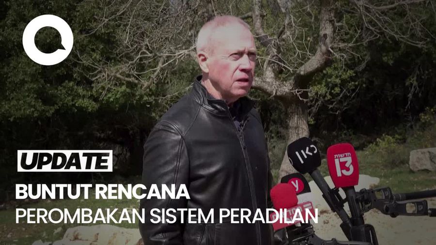 Netanyahu Pecat Menhan Yoav Gallan, Israel Memanas!