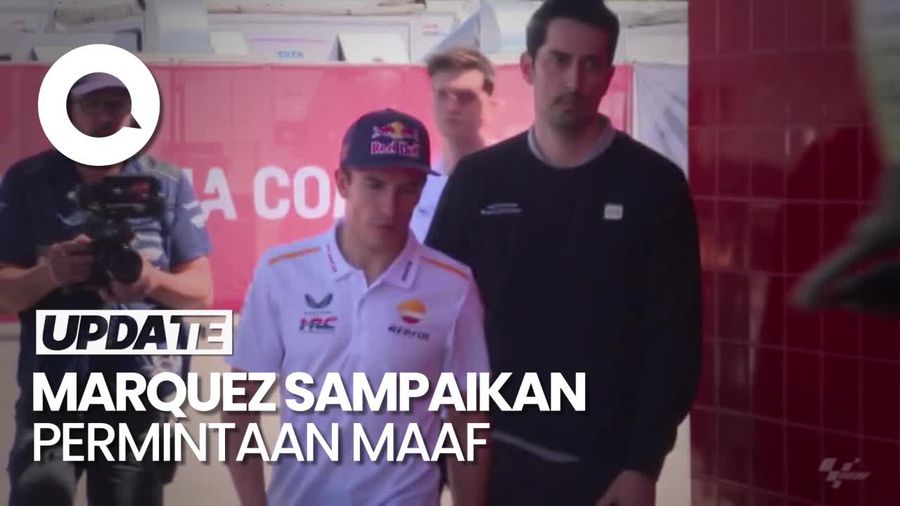 Terpincang-pincang, Marquez Sambangi Paddock Oliveira Tapi Gagal Ketemu