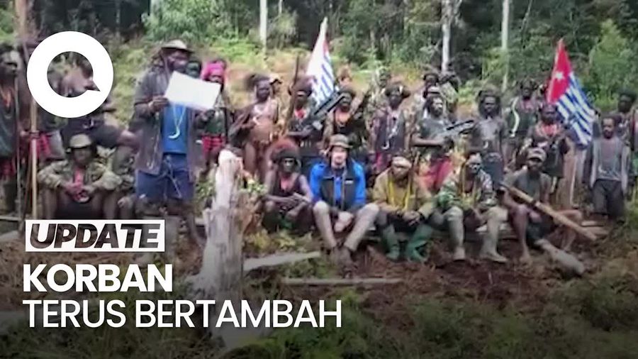 Rentetan Aksi Keji KKB di 2023, Tewaskan TNI-Polri dan Sipil
