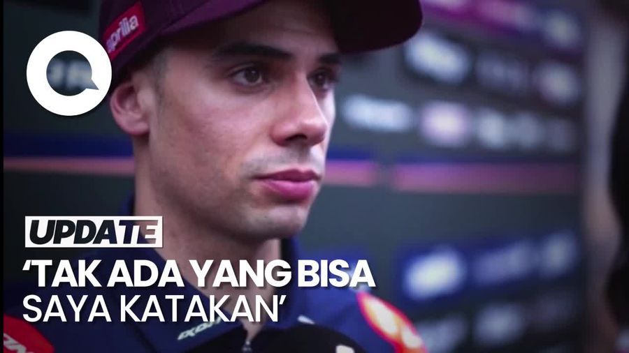 Reaksi Miguel Oliveira Usai Ditabrak Marc Marquez