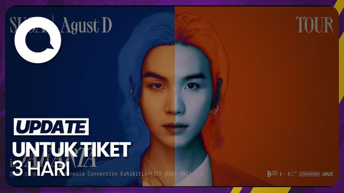 Tiket Presale Konser Suga BTS Sold Out