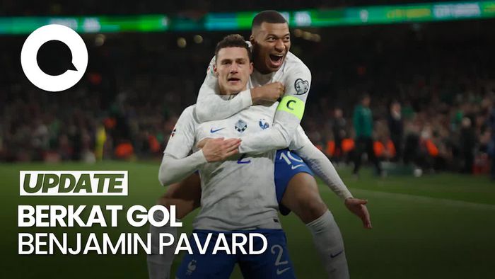 Kualifikasi Euro 2024: Prancis Kalahkan Irlandia 1-0