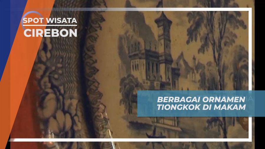 Ornamen Tiongkok di Komplek Pemakaman Sunan Gunung Jati Cirebon