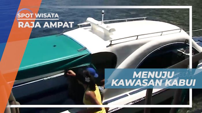 Perjalanan Menuju Kawasan Kabui Raja Ampat