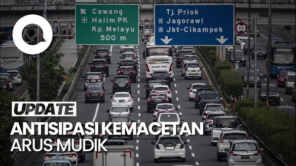 Catat! Titik One Way-Contra Flow Mudik Lebaran 2023