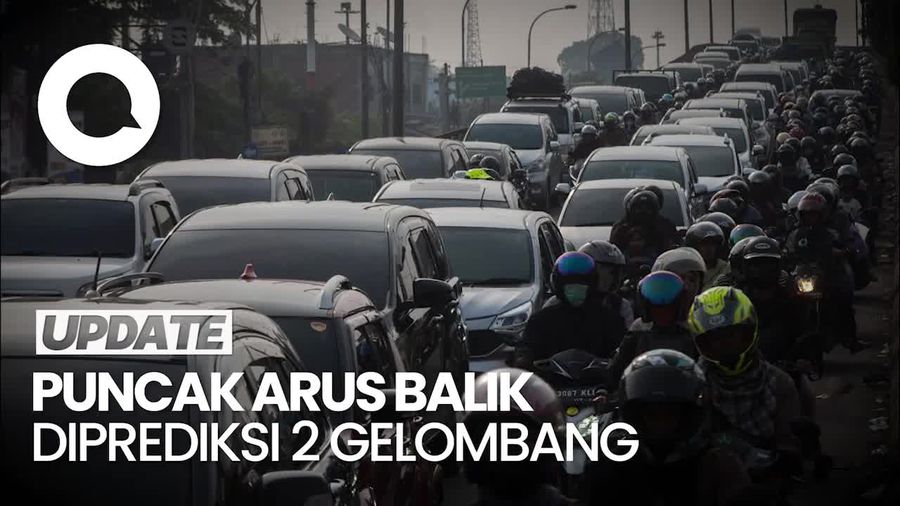 Puncak Arus Mudik Lebaran Diprediksi Terjadi di Antara 18-21 April